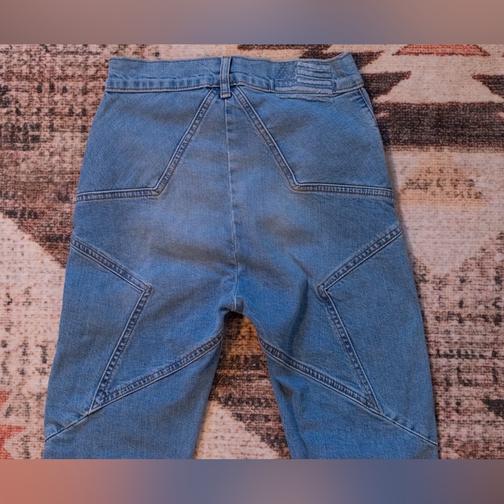 REVICE Light Blue Denim Star Jeans